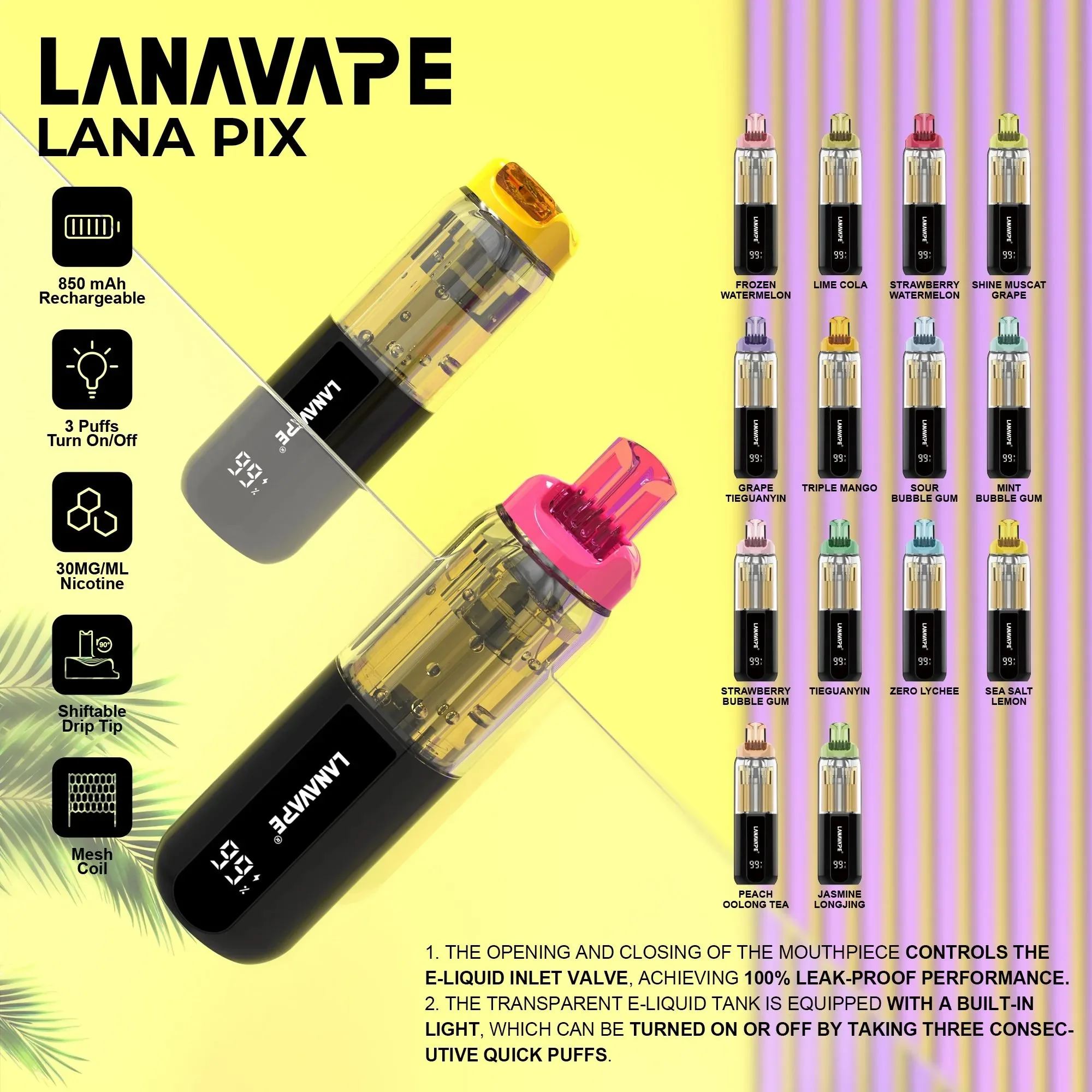 lana-pix-20000-puffs-商品規格及口味展示 lana-pix-20000-puffs-商品規格及口味展示