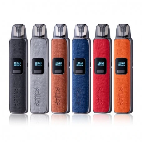 dotpod-pro-佩德里註油主機.webp Dotmod DotPod Pro 35W 佩特里皮革開放式注油主機套裝(1000mAh大電池/OLED螢幕/可調氣流/防漏空倉):圖片 1